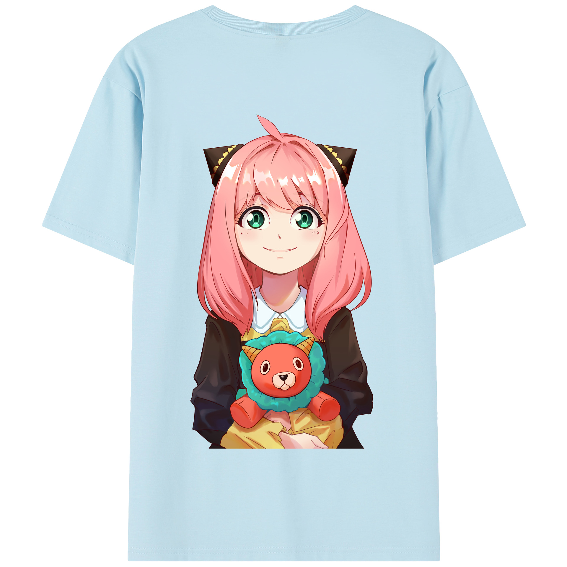 （画像用） SPY×FAMILY间谍家家酒 綿100％半袖Tシャツ（背面プリント）